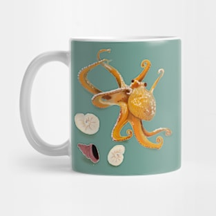 Octopus _Green Mug